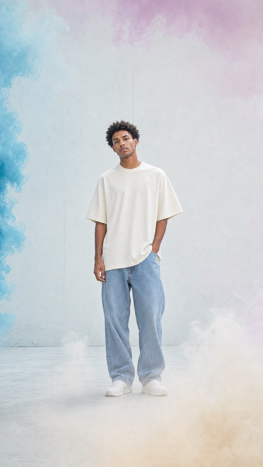 Camiseta off-white regular fit premium