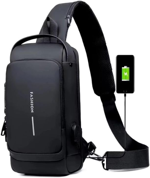 Shoulder bag preta crossbody