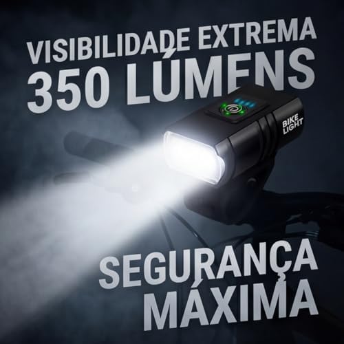 Kit luzes bike LED USB