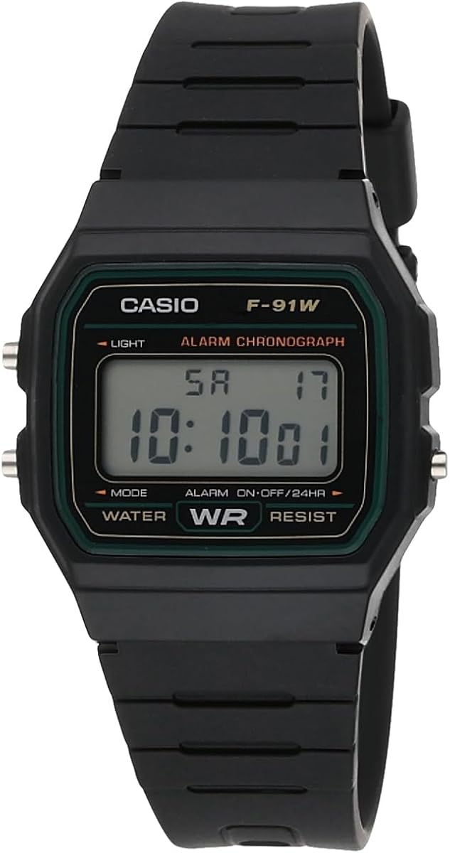 Casio F-91W preto
