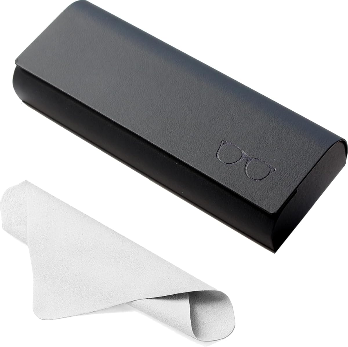 Case rígido preto para óculos · Eyeglasstor