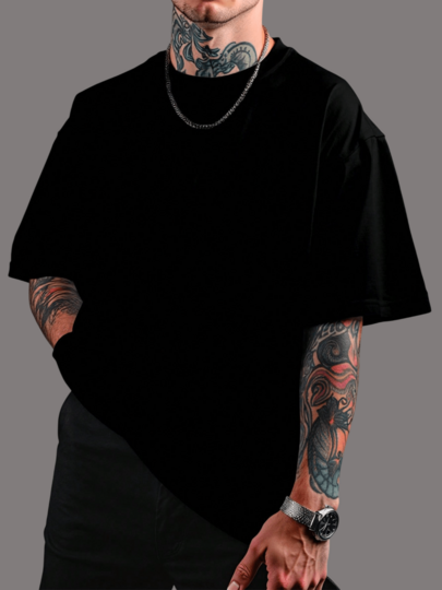 Camiseta preta peso pesado