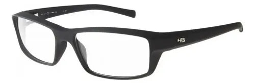 Óculos quadrado preto fosco