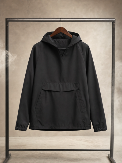 Jaqueta anorak preta