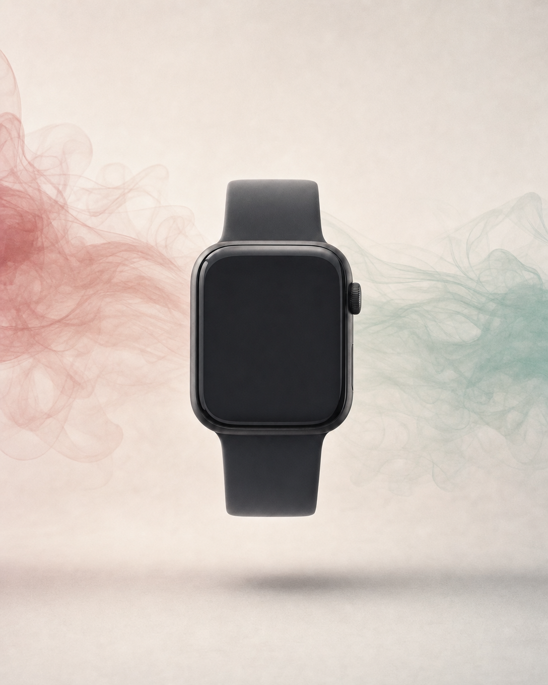 Smartwatch quadrado preto (estilo AW Series)