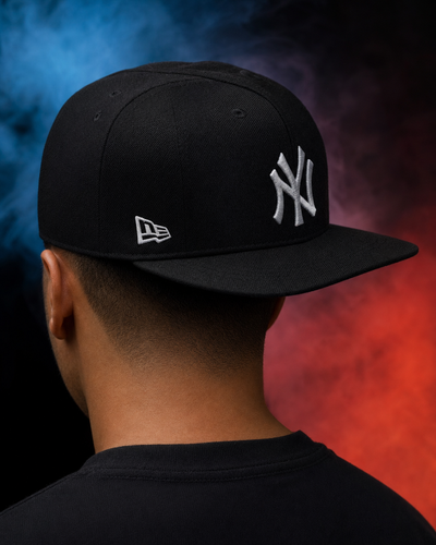 Boné preto liso dad cap