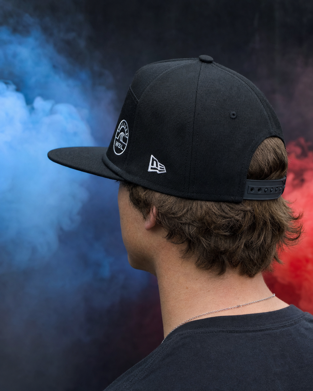 Boné preto 5-panel