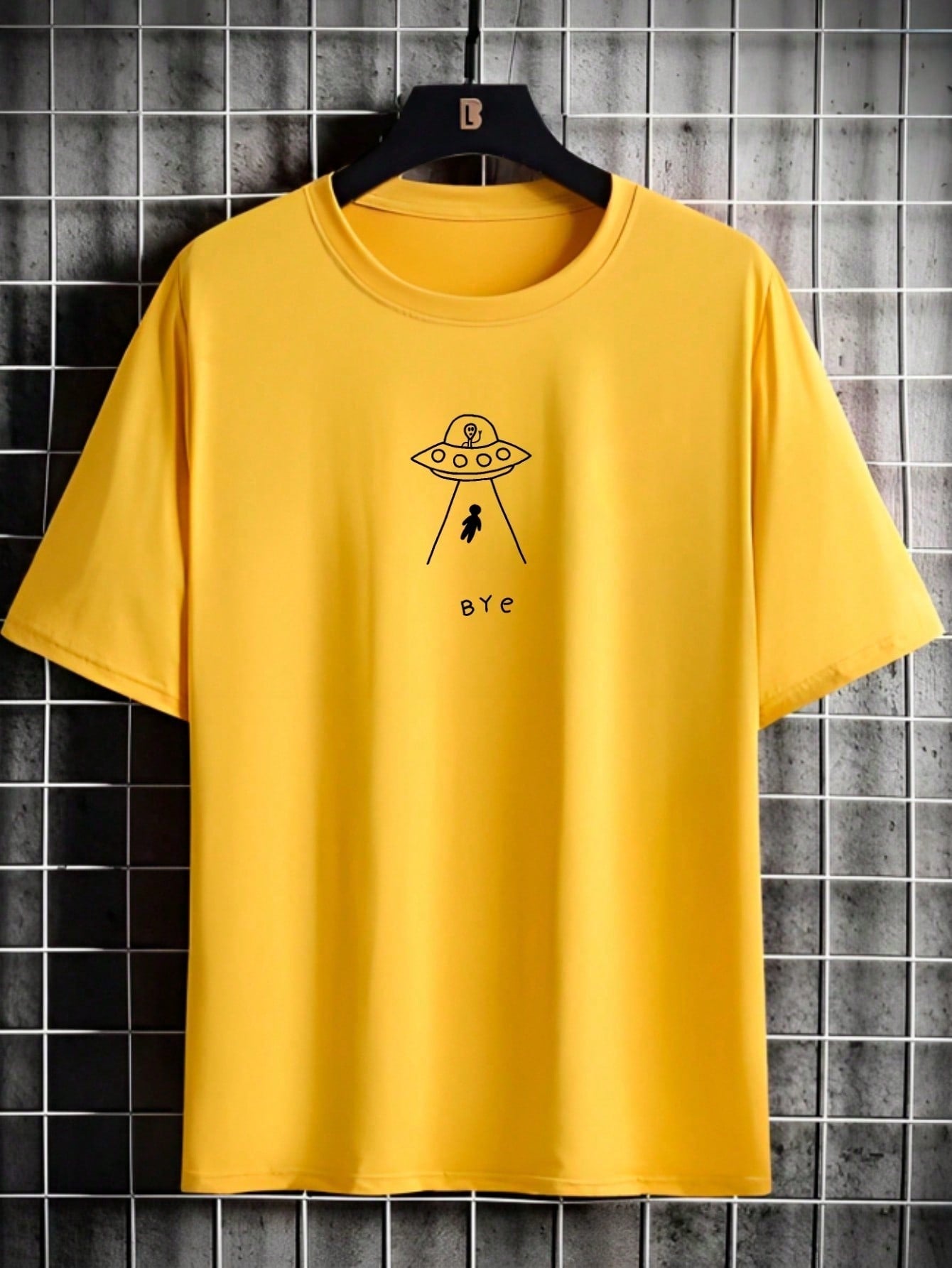 Camiseta Bye Tumblr · abdução