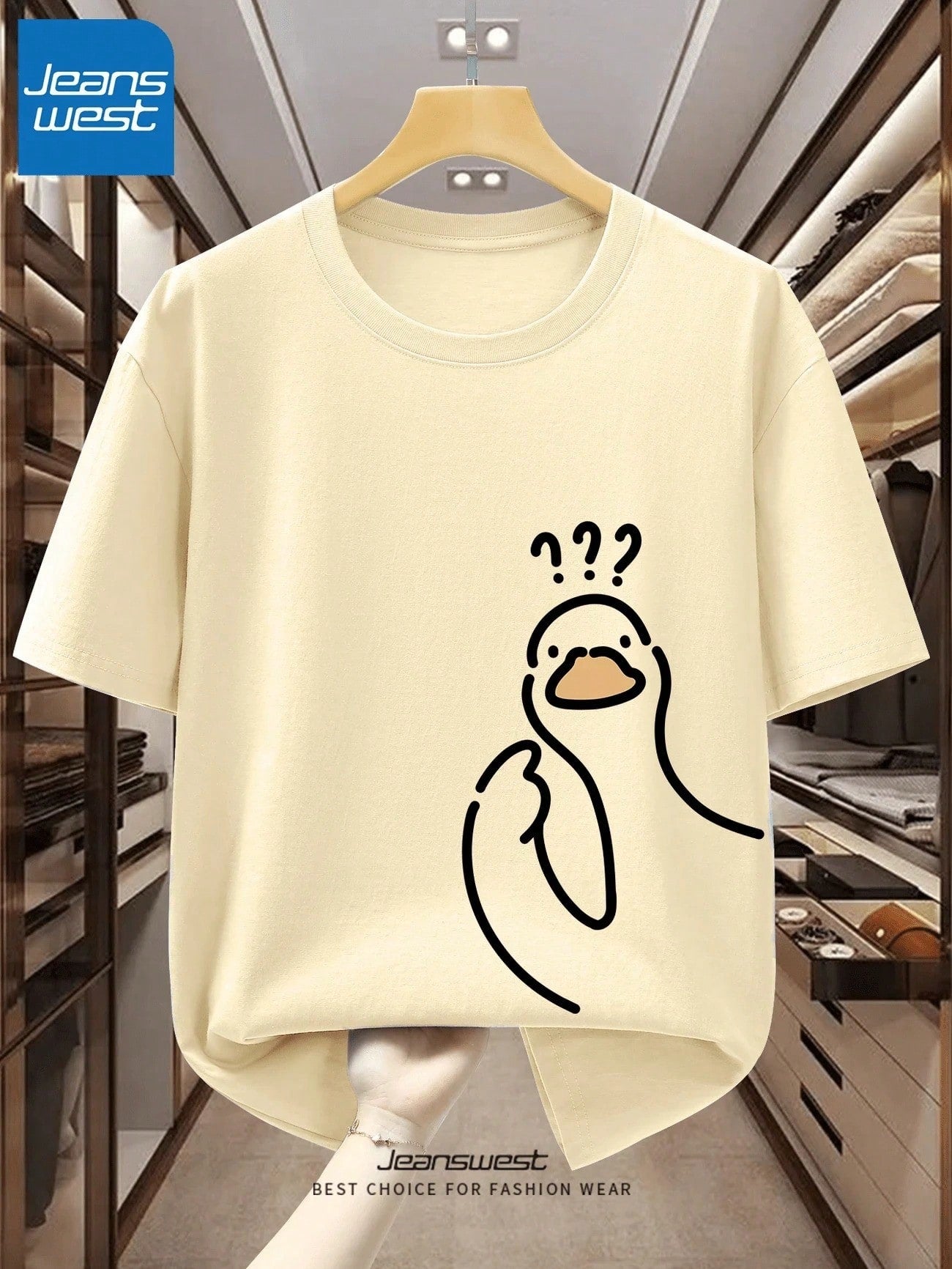 Camiseta pato confuso · meme