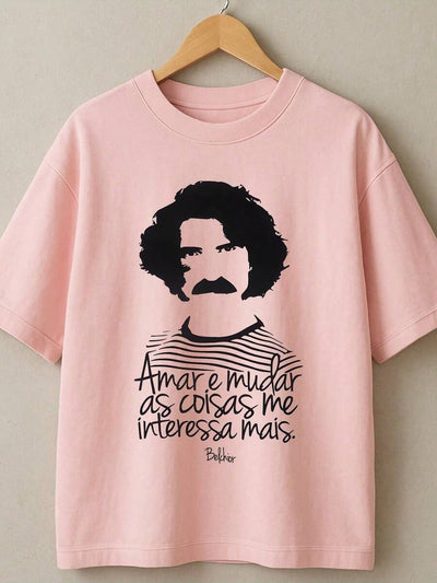 Camiseta Belchior · casual unissex