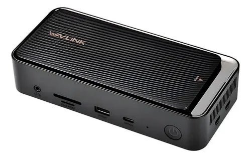Hub USB-C preto 7-em-1