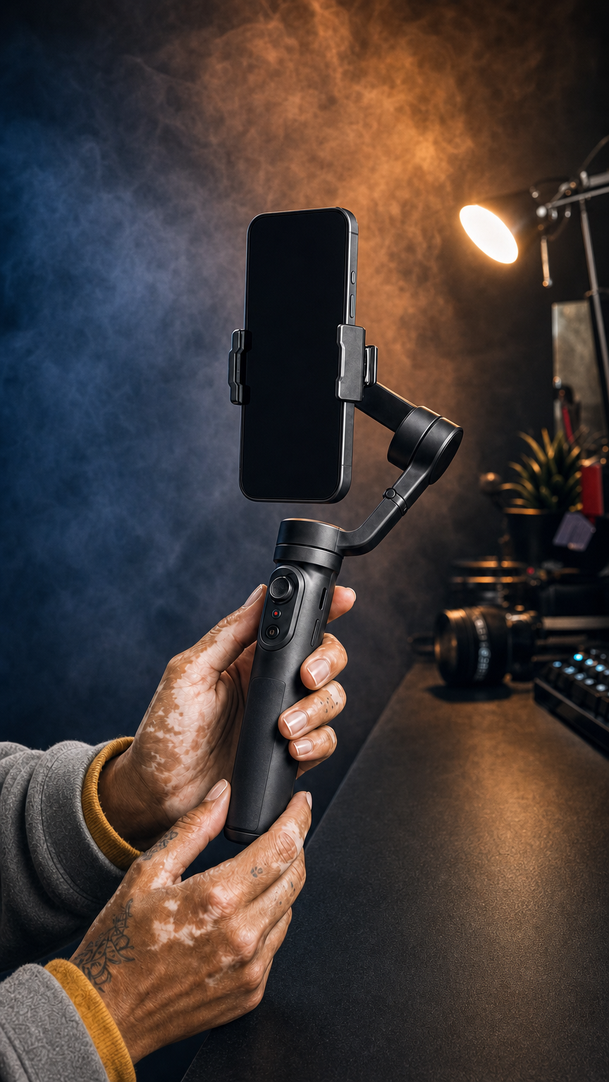Gimbal celular 3 eixos