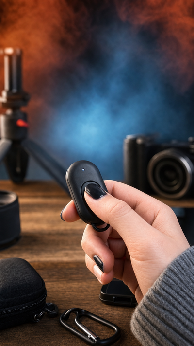Controle remoto Bluetooth gravação