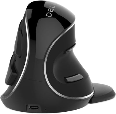 Mouse vertical DeLUX M618 ergonômico