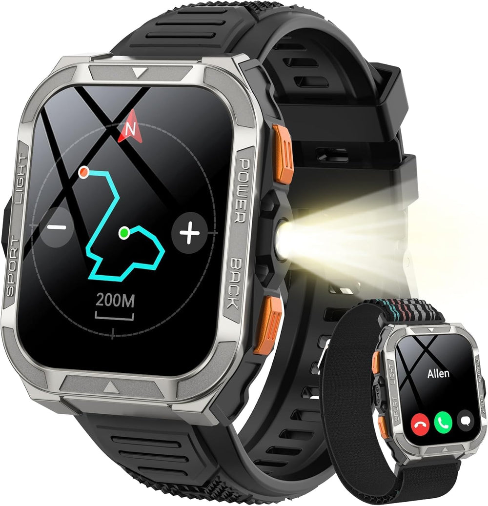 Smartwatch GPS + bússola outdoor 1.91