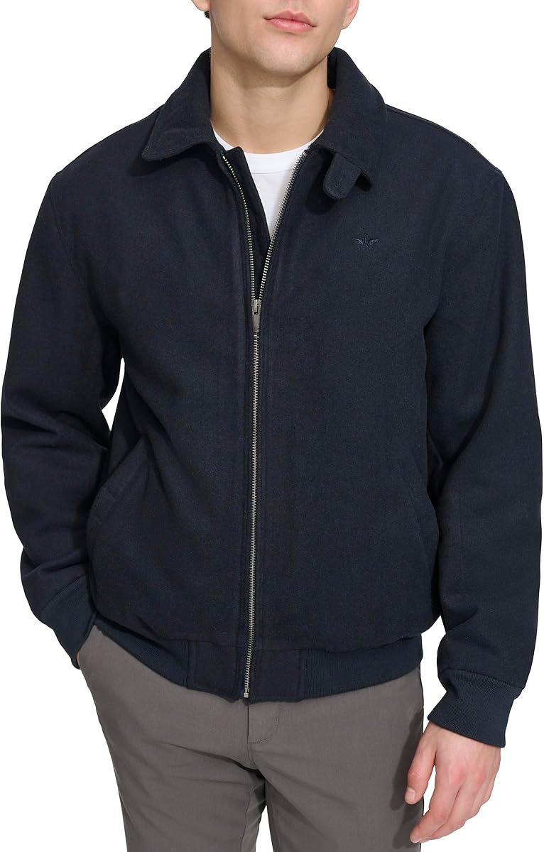 Jaqueta Harrington azul-marinho · similar