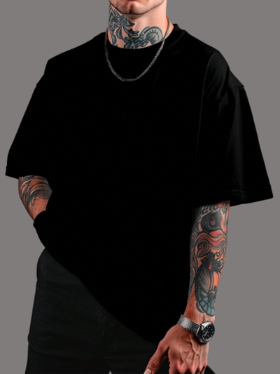 Camiseta preta peso pesado