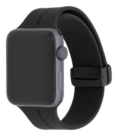 Pulseira preta para Apple Watch